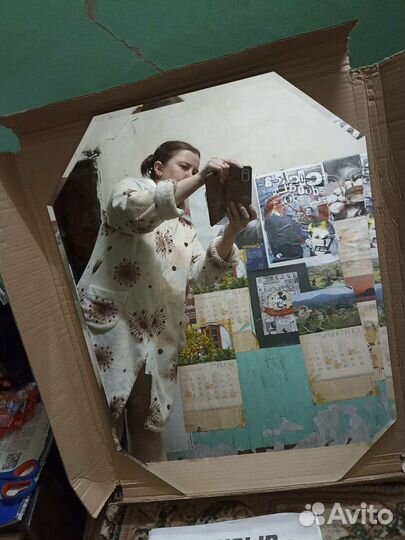 Зеркало с рисунком