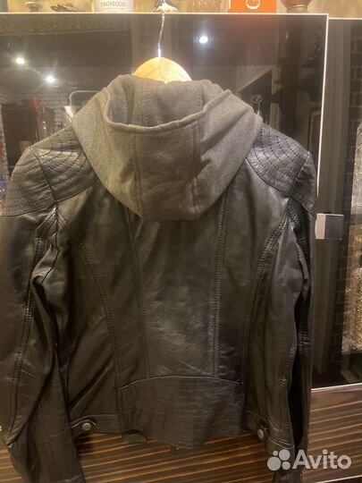 Куртка кожаная женская 44 46 натуральная