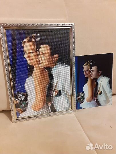 Алмазная мозаика по фото - набор