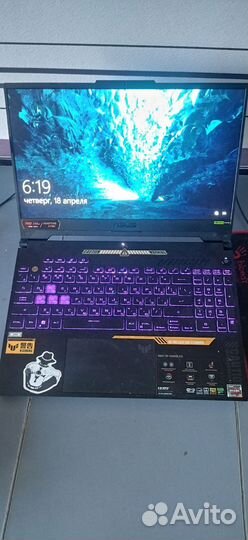 Ноутбук asus TUF gaming A15(FA507)