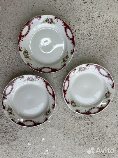 Тарелки СССР riga