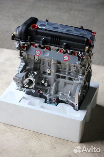Новый мотор двигатель hyundai Solaris Kia Rio 1.6