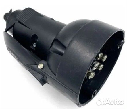 Разъем для прицепа пластмассовый (вилка+розетка)