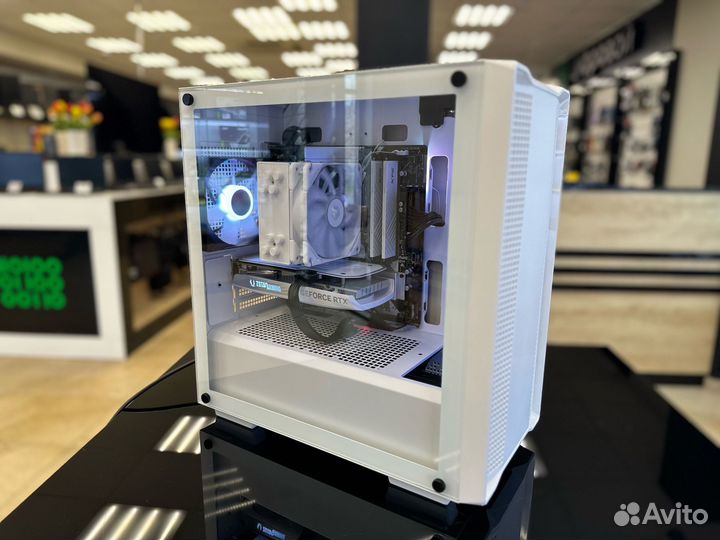 Игровой пк LUX i5-12400F RTX 4060 16Gb SSD-1Tb m2