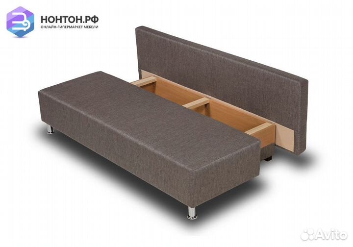 Диван еврокнижка Парма светло-коричневый