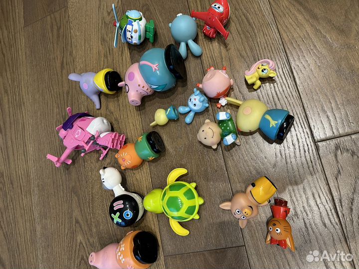 Игрушки резиновые пакетом