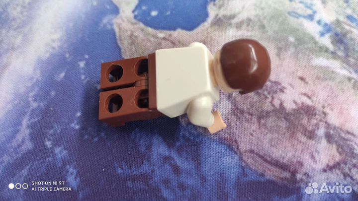 Lego минифигурка Хан Соло в карбонитовом блоке