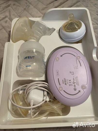 Молокоотсос avent электрический