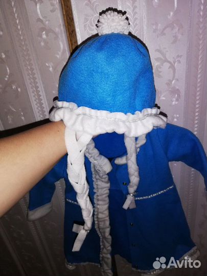 Костюм снегурочки от 6м до 2лет