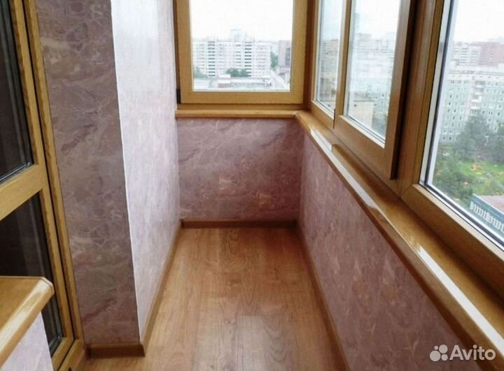 Остекление балкона и установка пластиковых окон