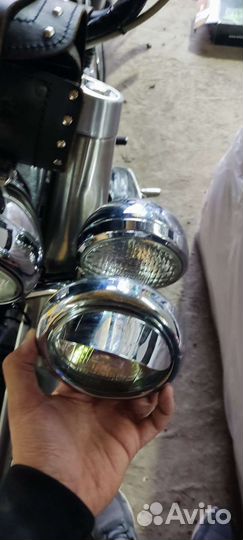 Дополнительный свет на мотоцикл