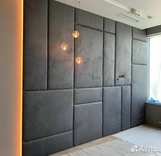 Мягкие стеновые панели для спальни