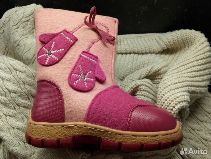 Валенки детские в детский сад для девочки 27 р