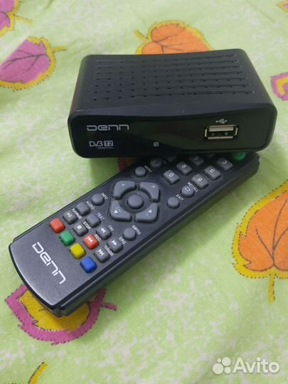Тв приставка dvb t2 denn