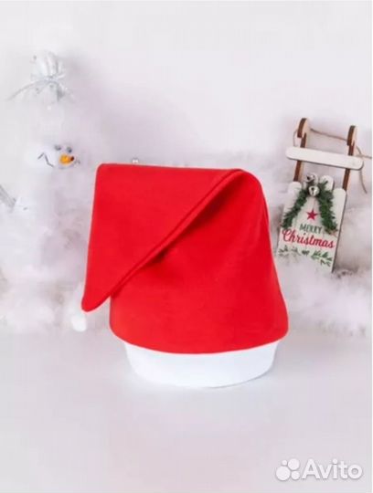 Шапка новогодняя деда Мороза