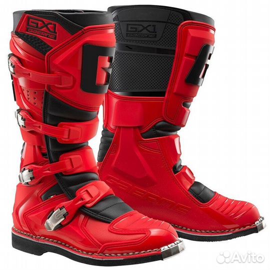 Кроссовые Мотоботы Gaerne GX 1 Goodyear красные