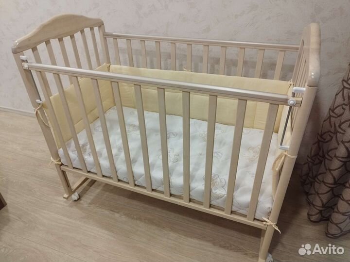 Детская кровать 120х60 от 0 лет