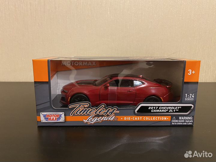 Chevrolet camaro zl1 motor max 1:24