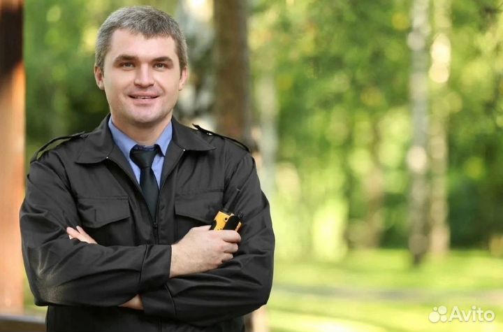 Охранник вахта с питанием