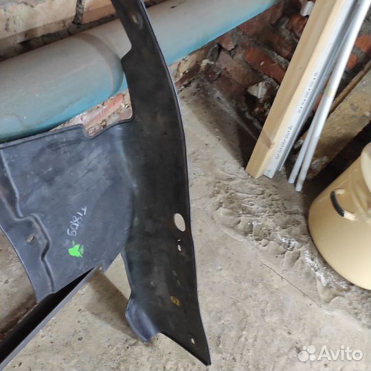 Брызговик, В сборе, передняя траверса (идент. 4H)