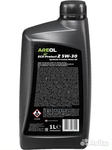 Areol ECO Protect Z 5W30 (1L) масло моторное