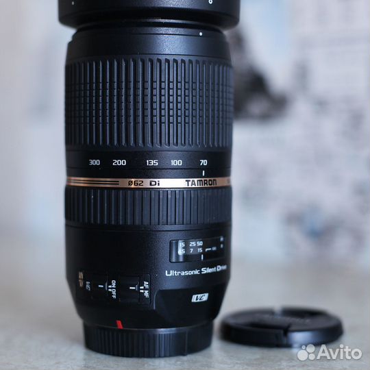 Объектив Tamron SP 70-300 mm. Canon EF