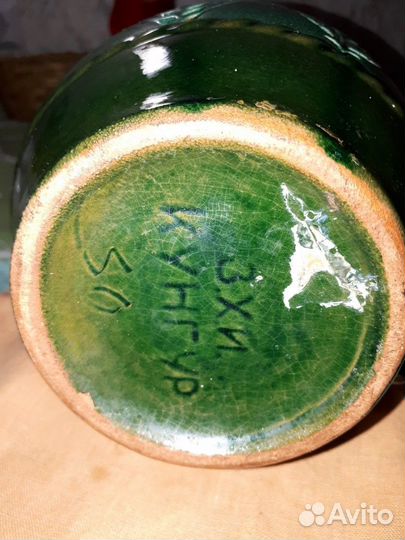 Кувшин, кунгурская керамика, Ручная работа