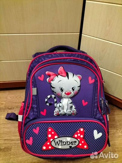 Рюкзак детский для девочки школьный