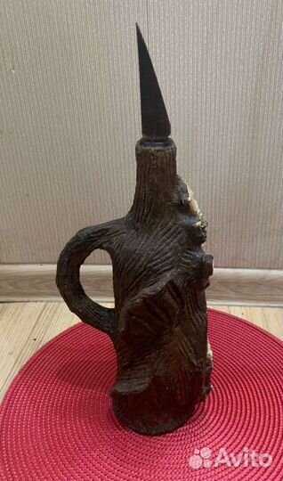 Новые штоф, бутылка для вина. Ручная работа