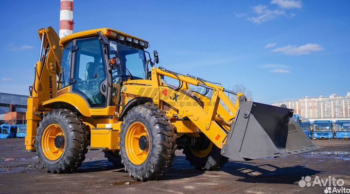 Экскаватор-погрузчик Kaiman 4RX L, 2023