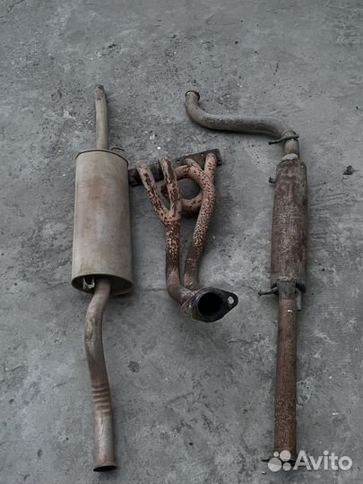 Выхлопная трасса subaru sound stinger