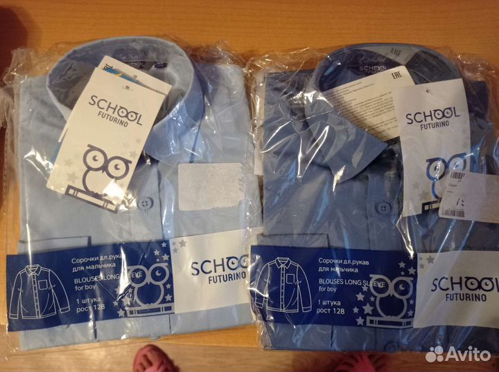 Новые рубашки футурино р 128