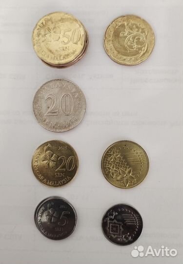 Монеты иностранные современные