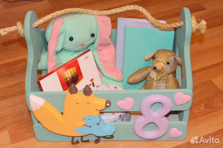 Бокс деревянный декоративный