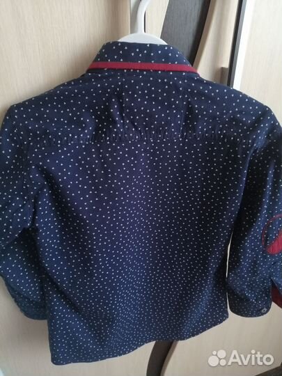 Рубашка для мальчика 110