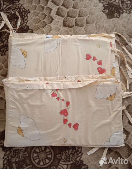 Бортики в кроватку