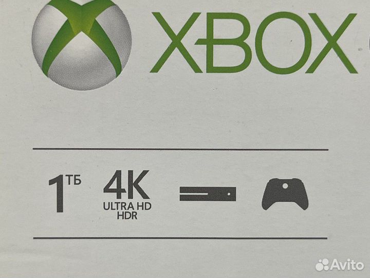 Xbox One S 1tb 4K 500 игр