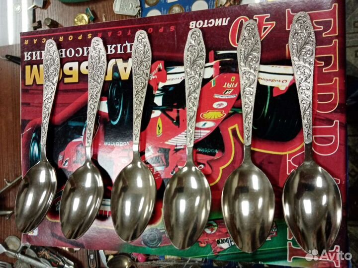 Ложки комплект 2100 600р чайные 700р десерт 800 ст