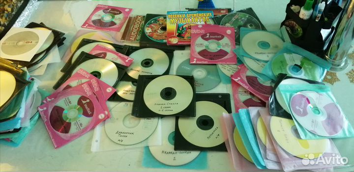 Cd диски, мультфильмы