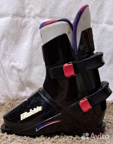 Детские горнолыжные ботинки, р.21-22.5, б/у. Торг