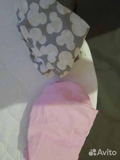 Матрас в круглую кроватку