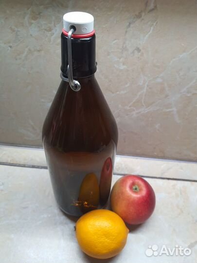 Бутылки с бугельной герметичной пробкой, 1л