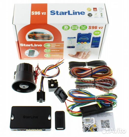 Сигнализация StarLine S96 BT ECO 2CAN-4LIN GSM V2