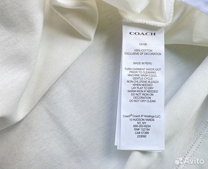 Футболка женская Coach