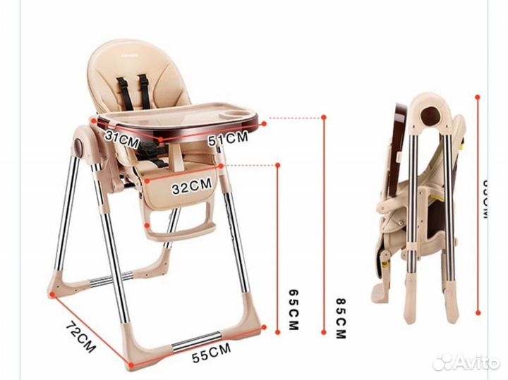 Стульчик для кормления beoneo