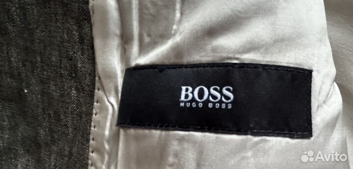 Hugo boss пиджак, 54р, лен 100%