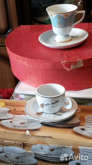 Чайные и кофейные пары новые