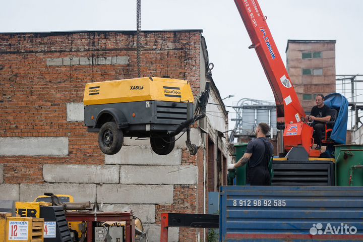Аренда компрессора. Доставка