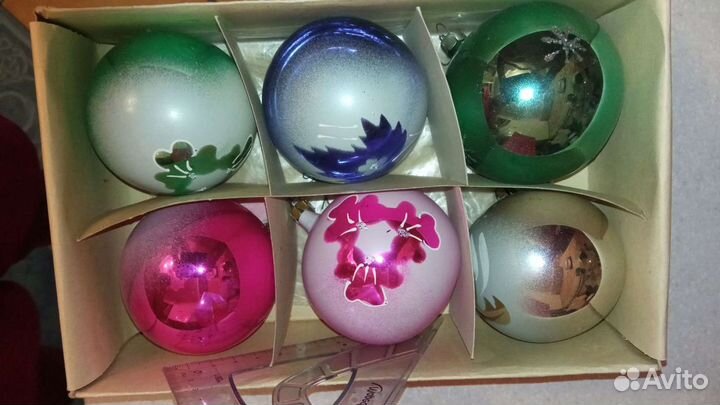 Елочные игрушки СССР