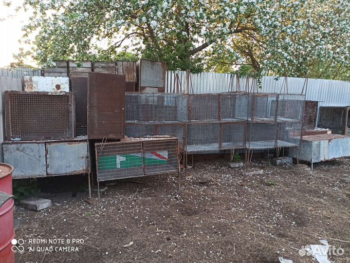 Клетки для кроликов, нутрий, бройлеров